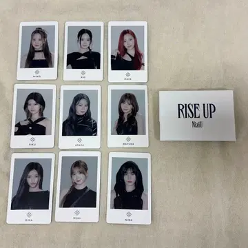 NiziU RISE UP 포토 카드 세트