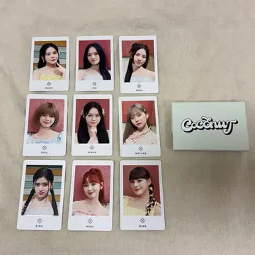 NiziU COCONUT 포토 카드 세트