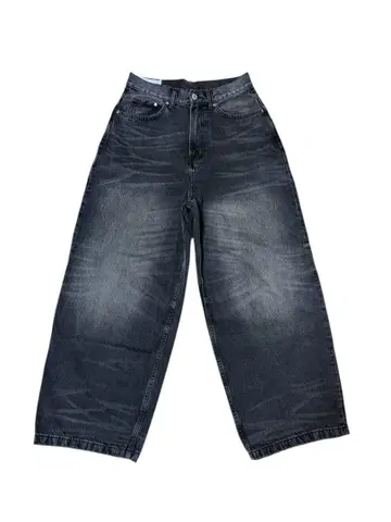 미사용 새상품 H&M 슈퍼 배기 데님 29/30