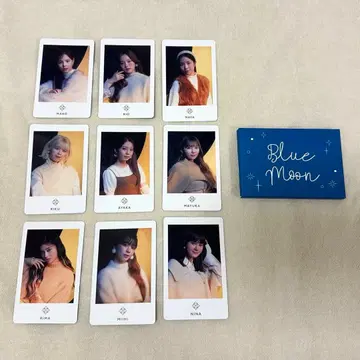 NiziU Blue Moon 포토 카드 세트