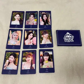 NiziU COCO!nutFes. 스타디움 포토 카드 세트 A