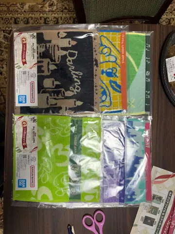 미세스 그린애플 G 자카드 타월 컴플리트 6개