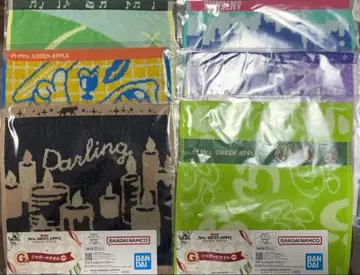 미세스 그린애플 G 자카드 타월 컴플리트 6개