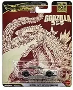 HW 팝 컬처 고질라 / 닛산 스카이라인 GT-R (BNR34)