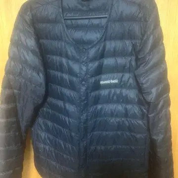 몽벨 네이비 다운 자켓 S 이너 다운