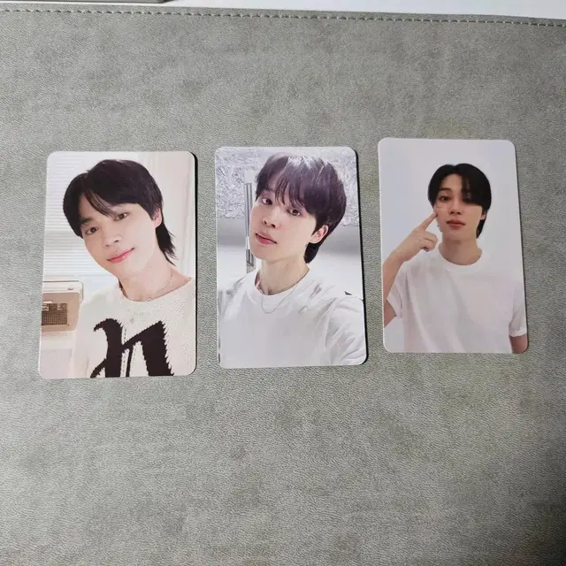 3장 세트 지민 페이스 사운드 웨이브 럭드 사웨 bts 방탄 face