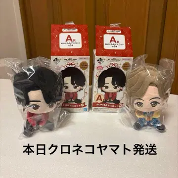 미세스 1번 복권 봉제 인형 마스코트 2체 세트