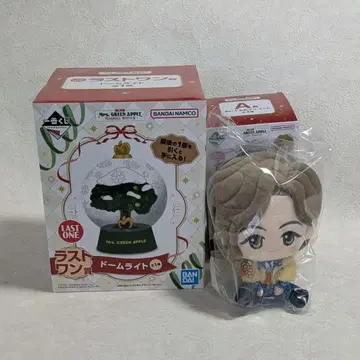 Mrs. GREEN APPLE 라스트 원 돔 라이트 봉제 인형 세트