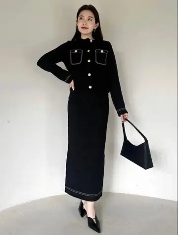 [ 새상품급 ] anuans 펜슬 니트 스커트