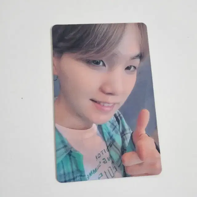 라이츠 윤기 슈가 포카 bts 방탄