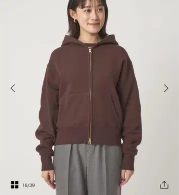 미사용 새상품 [그린라벨] 더블 지퍼 후디 후드티