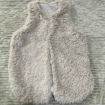 DouDou 페이크 퍼 베스트