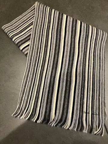 폴스미스 스트라이프 머플러 손수건 세트