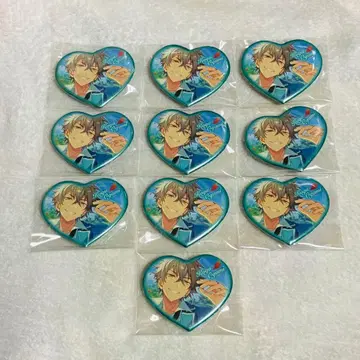 오오가미 코가 하트 캔뱃지 세트