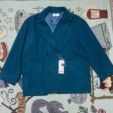 AZUL by moussy 더블 테일러드 재킷