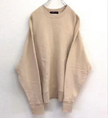 STUNNING LURE 맨투맨 트레이닝복 라이트 베이지 M 사이즈