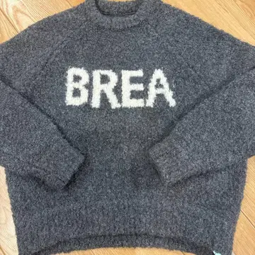 스콧 클럽 BREA 로고 그레이 스웨터 M