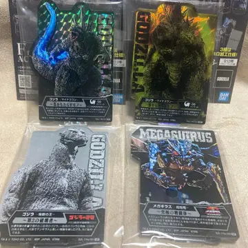 제일복권 고질라 괴수난무 -난폭한 모노- F상 ACLLECT 4종