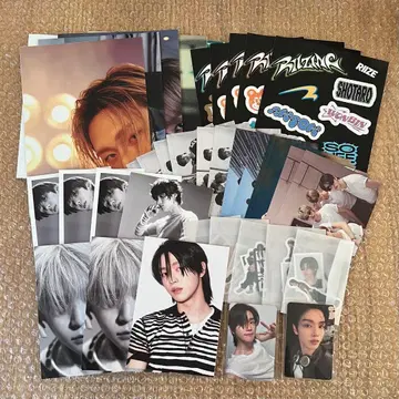 RIIZE 라이즈 트레이딩 카드 포토 카드 스티커 포스터 원빈