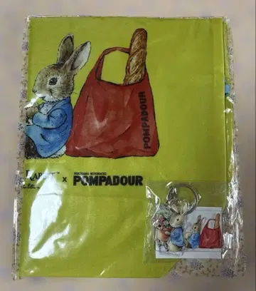 피터 래빗 x POMPADOUR 토트백과 키링