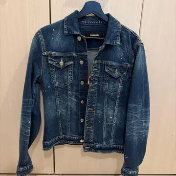 DSQUARED2 데미지 가공 데님 자켓 44