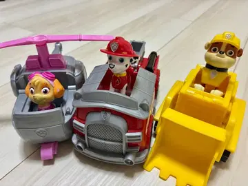 파우 패트롤 차량 세트 베이직 비클 3대