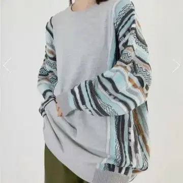 RODEO CROWNS WIDE BOWL 스트라이프 니트