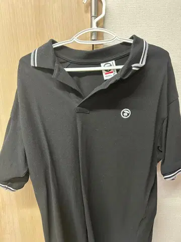 블랙 피케 셔츠 스트라이프