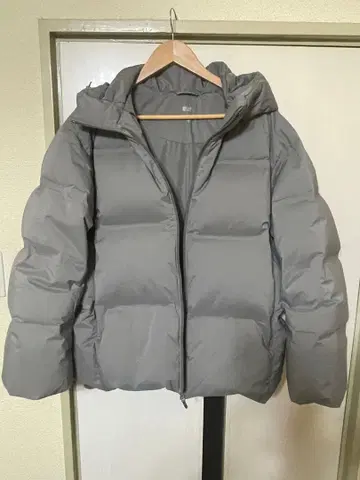 UNIQLO 그레이 다운 자켓 XXL