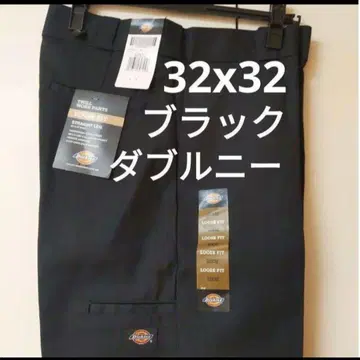 새상품 32x32 BK 더블니 워크 팬츠 디키즈 블랙