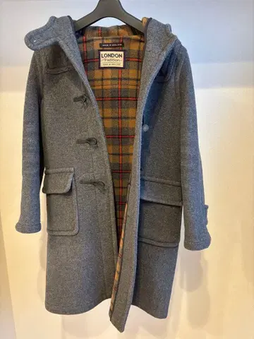 LONDON Tradition 더플 코트 그레이 36