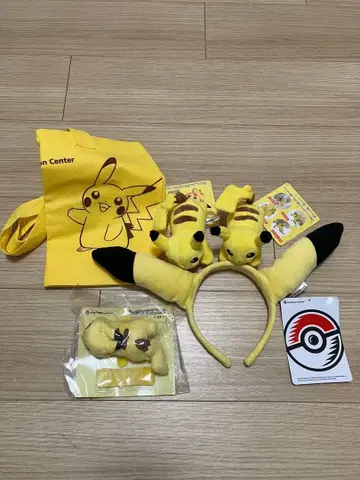 피카츄 머리띠 어깨 위 묶음 판매 봉투 포함
