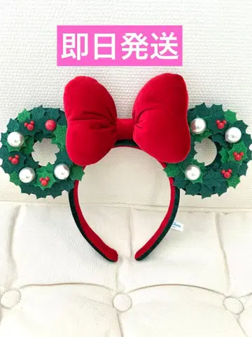 디즈니 머리띠 크리스마스 2024 리스