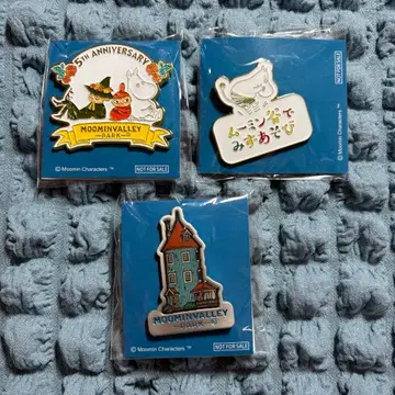 무민 밸리 파크 핀 배지