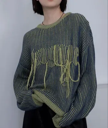 로고 배색 숏 기장 리브 상의