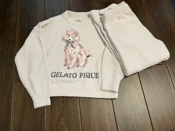 [새상품] 젤라또피케 푸들 패턴 룸웨어 세트