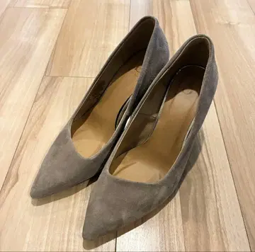 24.5cm 와이드 힐 펌프스 그레이스 에이드 Piche bianc