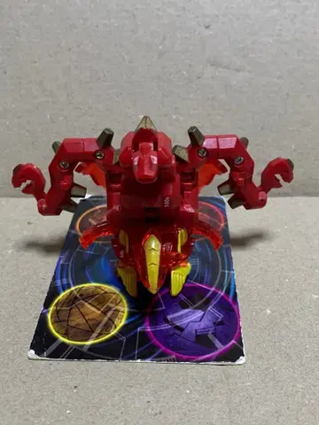 바쿠간 노바 루비아노이드 기도라기어 2점 세트 카드 없음