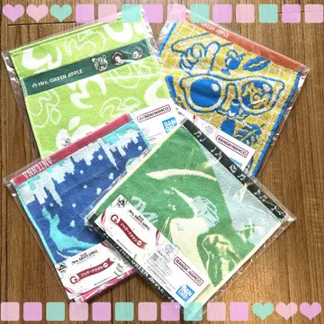 Mrs. GREEN APPLE 제일복권 G상 자카드 타월 4장 세트