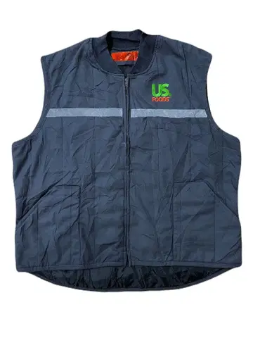 구제 의류 RED KAP 워크 베스트 XXL 그레이 1 빈티지