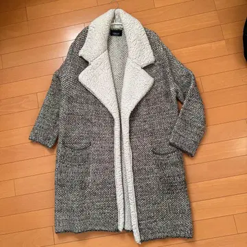 [ ZARA ] 보아 니트 코트