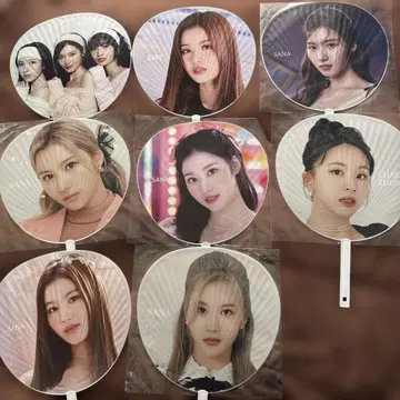 TWICE SANA 부채 세트