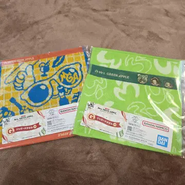 제일복권 Mrs. GREEN APPLE 인기 G상 자카드 타월 2장 세트