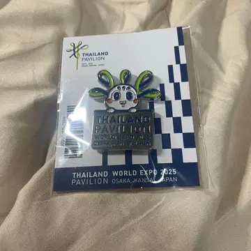 오사카 간사이 엑스포 태국 파빌리온 핀 배지