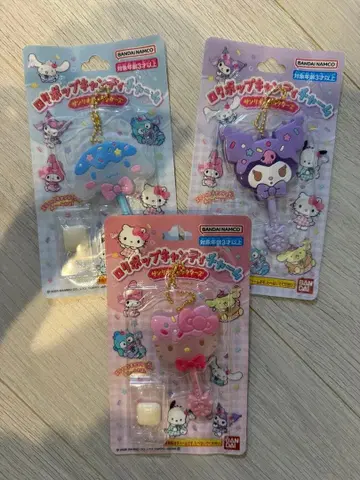 산리오 롤리팝 캔디 참 키티 쿠로미 시나모롤