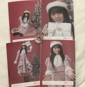 사쿠라자카46 이나구마 히나 산타 2025 컴프 랜덤 메지루시 참