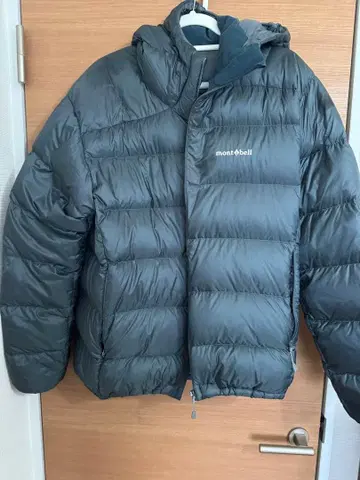 mont-bell 라이트 알파인 다운 후드티