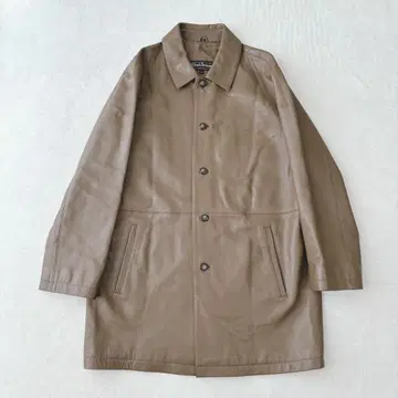 [ 새상품급 ] 윈드아머 니치와 램 가죽 코트 양가죽 브라운 LL 사이즈