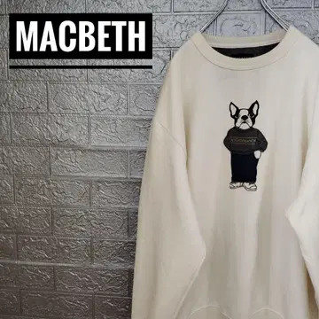 맥베스 보스턴 테리어 애니멀 구제 의류 맨투맨 트레이닝복 3L 개 이기