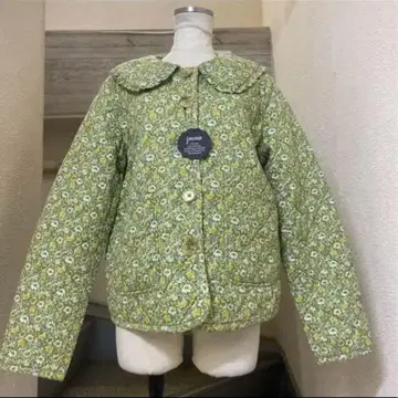 로라 애슐리 퀼팅 자켓 꽃무늬 LAURA ASHLEY 새상품급